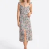 Sahira Dress in Buttercream Playful Paisleys