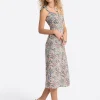 Sahira Dress in Buttercream Playful Paisleys