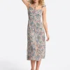 Sahira Dress in Buttercream Playful Paisleys