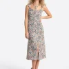 Sahira Dress in Buttercream Playful Paisleys