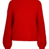 Portia Sweater in Goji Berry