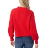 Portia Sweater in Goji Berry