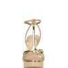 Sippete Platform Sandal in Gold