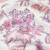 Bertha Rose Lilac Plush Throw Blanket