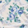 Braelyn Blue Roses Plush Throw Blanket