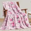 3683-esther-blush-roses-plush-throw-blanket-1.jpg Esther Blush Roses Plush Throw Blanket