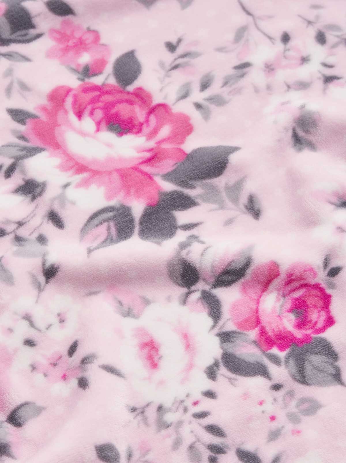 3683-esther-blush-roses-plush-throw-blanket-3.jpg Esther Blush Roses Plush Throw Blanket