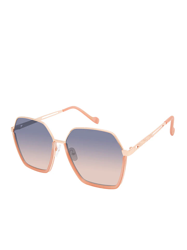 3693-geometric-metal-sunglasses-in-rose-gold-2.webp Geometric Metal Sunglasses in Rose Gold