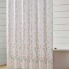 Nori Floral Blush Shower Curtain Set