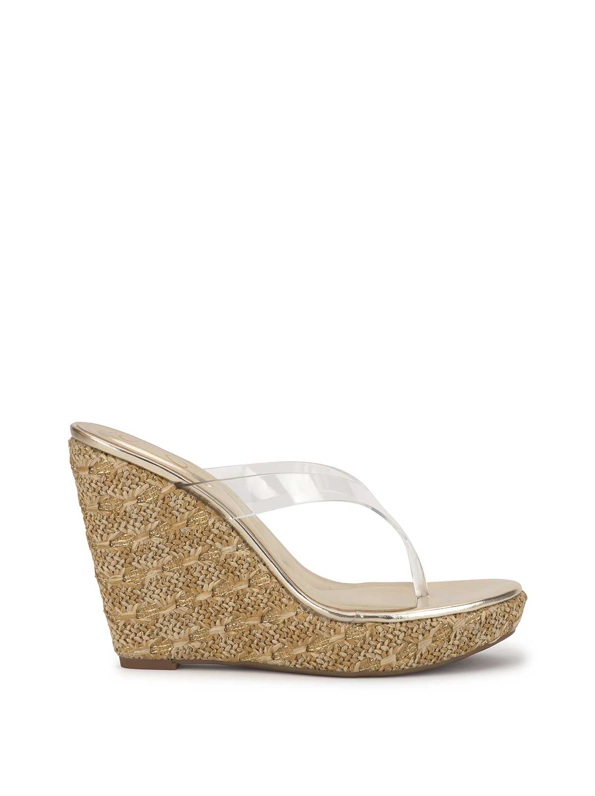 Jyseta Wedge in Clear