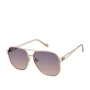 3781-roped-metal-geometric-aviator-sunglasses-in-rose-gold-1.webp Roped Metal Geometric Aviator Sunglasses in Rose Gold
