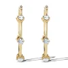 Large Hoop Crystal Earrings