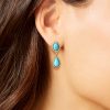 3790-turquoise-stone-drop-earrings-1.jpg Turquoise Stone Drop Earrings