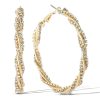 Spiral Hoop Earrings