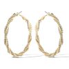 Spiral Hoop Earrings