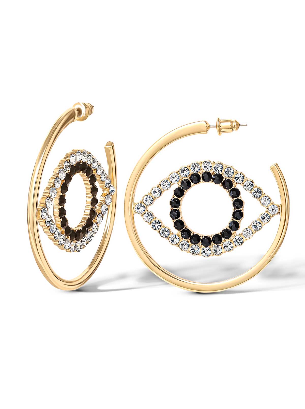 3803-crystal-eye-hoop-earrings-1.jpg Crystal Eye Hoop Earrings