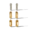 3 Hoop Earring Set