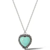 Turquoise Heart Necklace