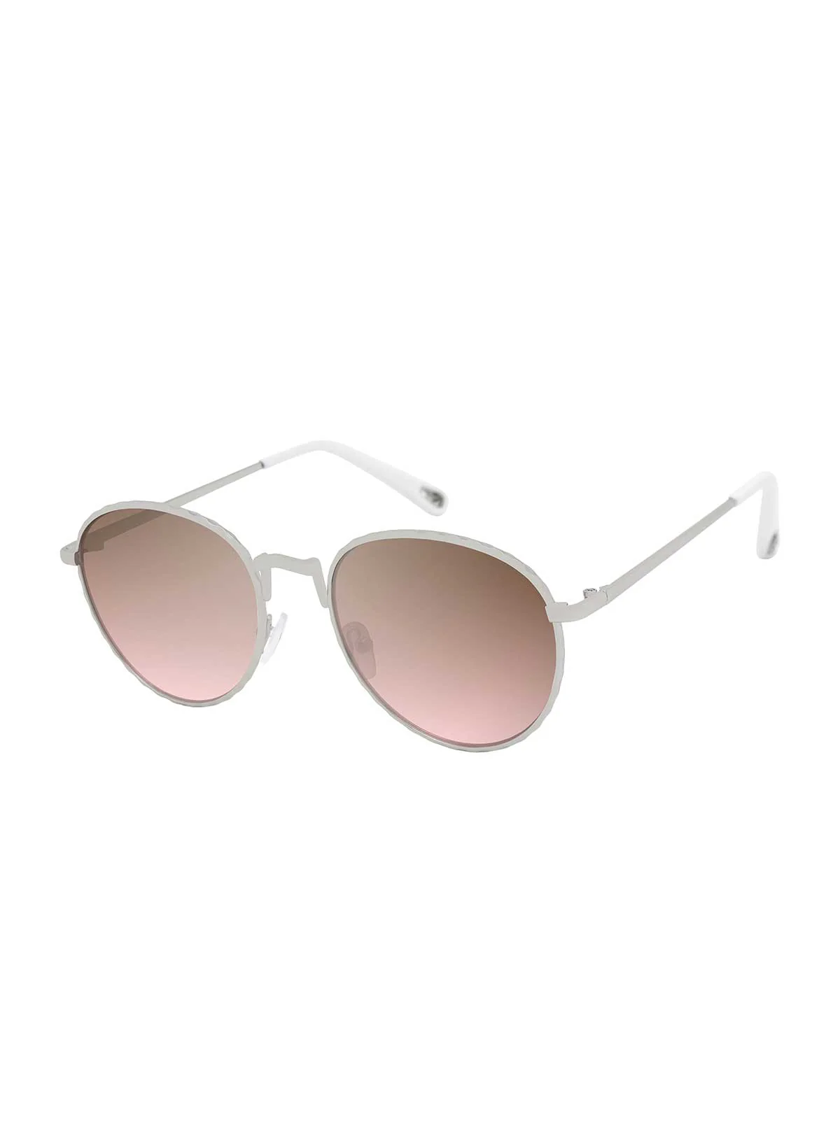3829-stylish-metal-round-sunglasses-in-matte-silver-1.webp Stylish Metal Round Sunglasses in Matte Silver