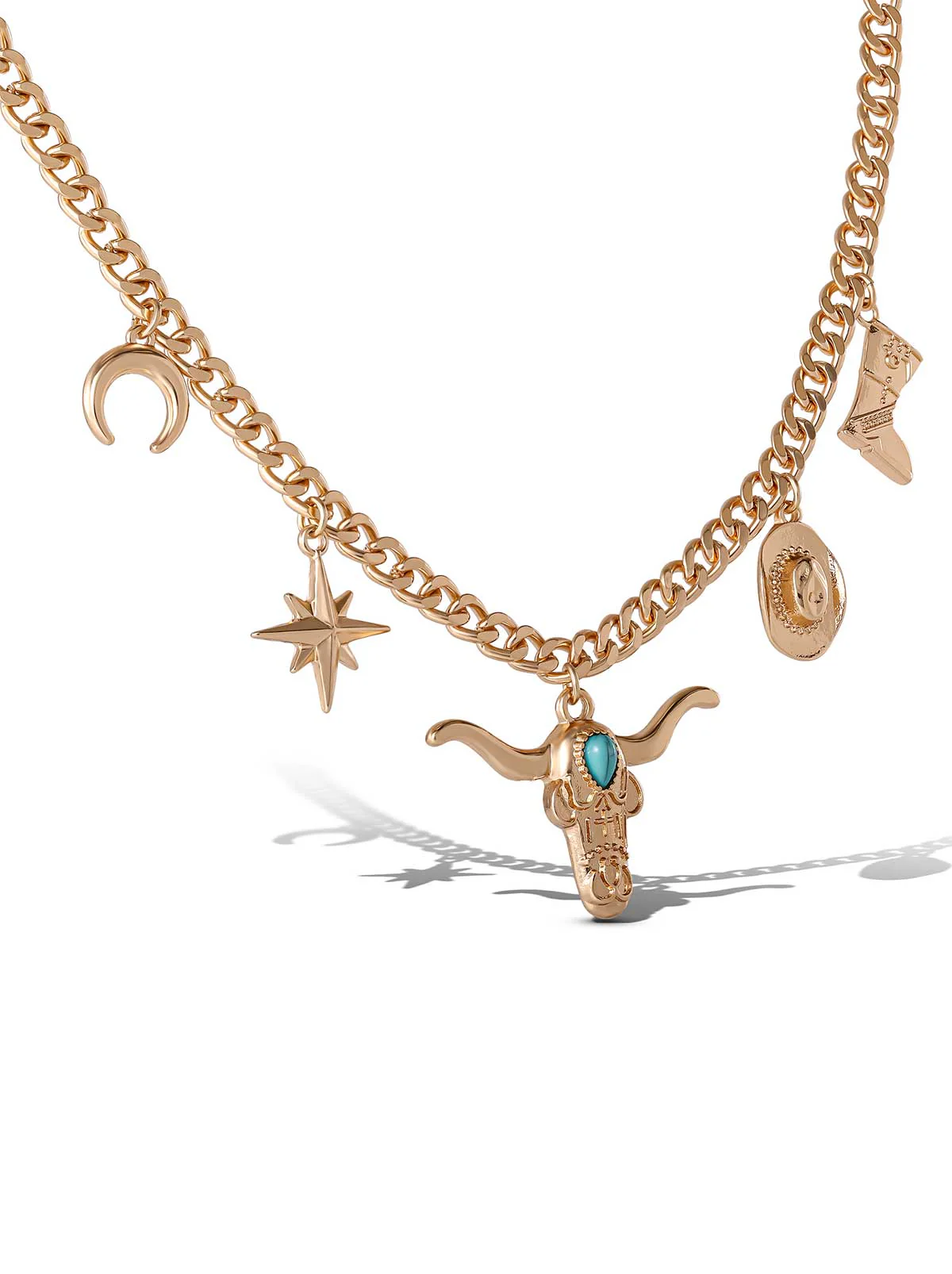 3841-gold-multi-pendant-necklace-2.webp Gold Multi Pendant Necklace