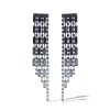Cascading Crystal Earrings