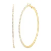 3883-gold-tone-crystal-pave-hoop-earrings-3.webp Gold-Tone Crystal Pave Hoop Earrings