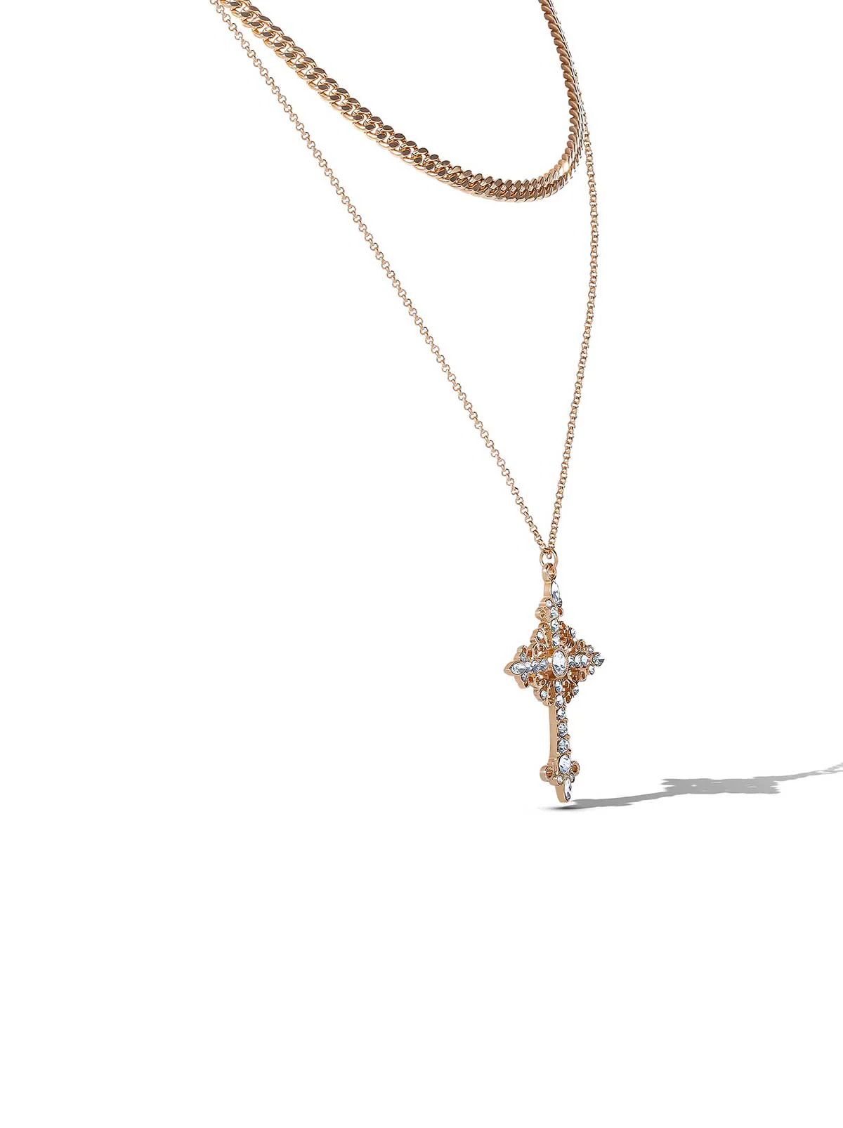 3884-layered-gold-tone-cross-pendant-necklace-2.webp Layered Gold-Tone Cross Pendant Necklace