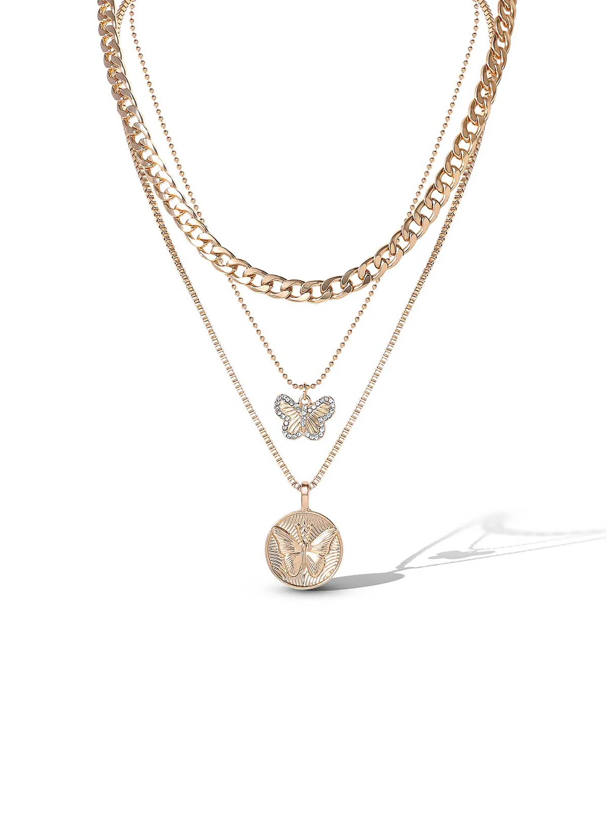 3890-layered-butterfly-pendant-necklace-1.webp Layered Butterfly Pendant Necklace