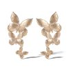 Cascading Butterfly Statement Earrings