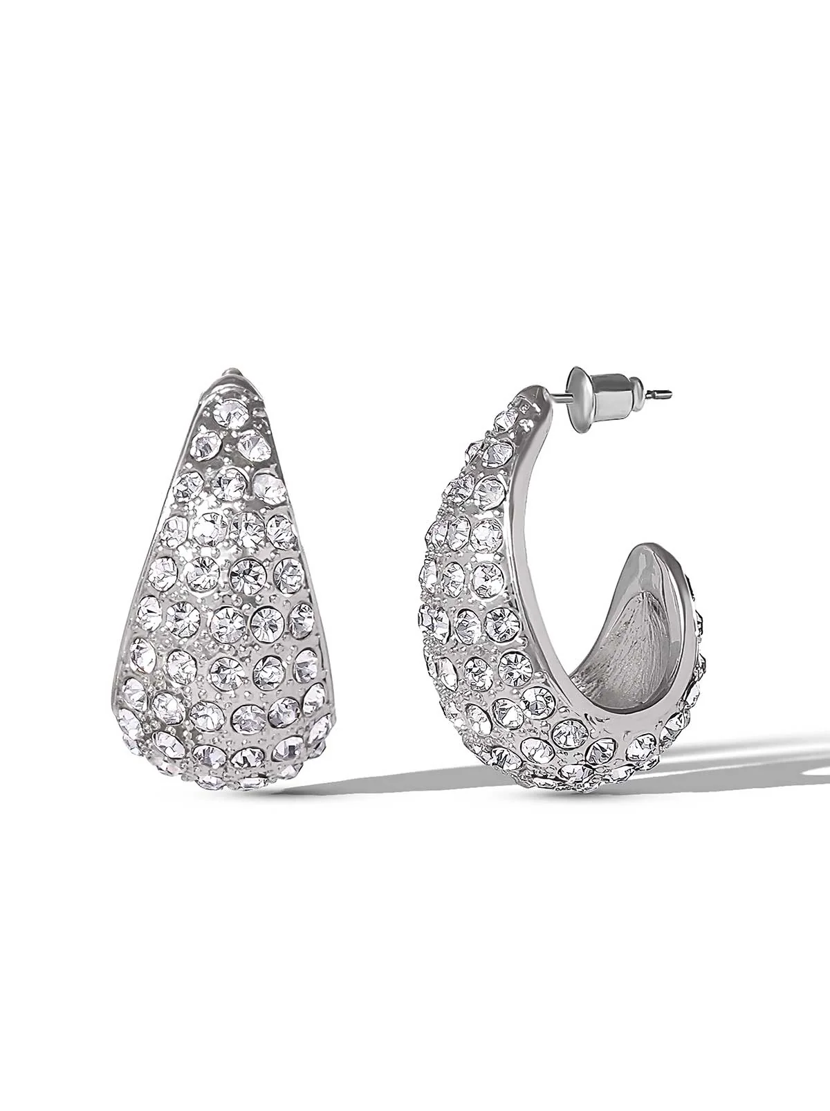 3899-crystal-encrusted-teardrop-hoop-earrings-1.webp Crystal-Encrusted Teardrop Hoop Earrings