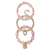 3908-gold-pink-beaded-bracelet-set-1.webp Gold & Pink Beaded Bracelet Set
