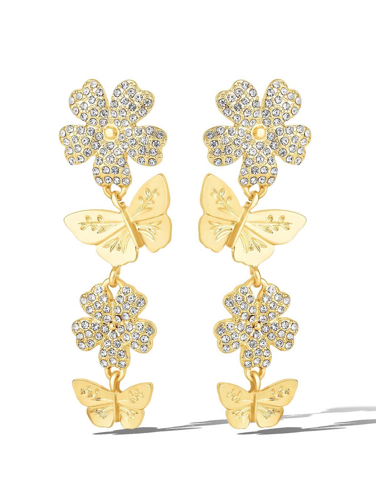 3913-flower-butterfly-drop-earrings-2.jpg Flower & Butterfly Drop Earrings