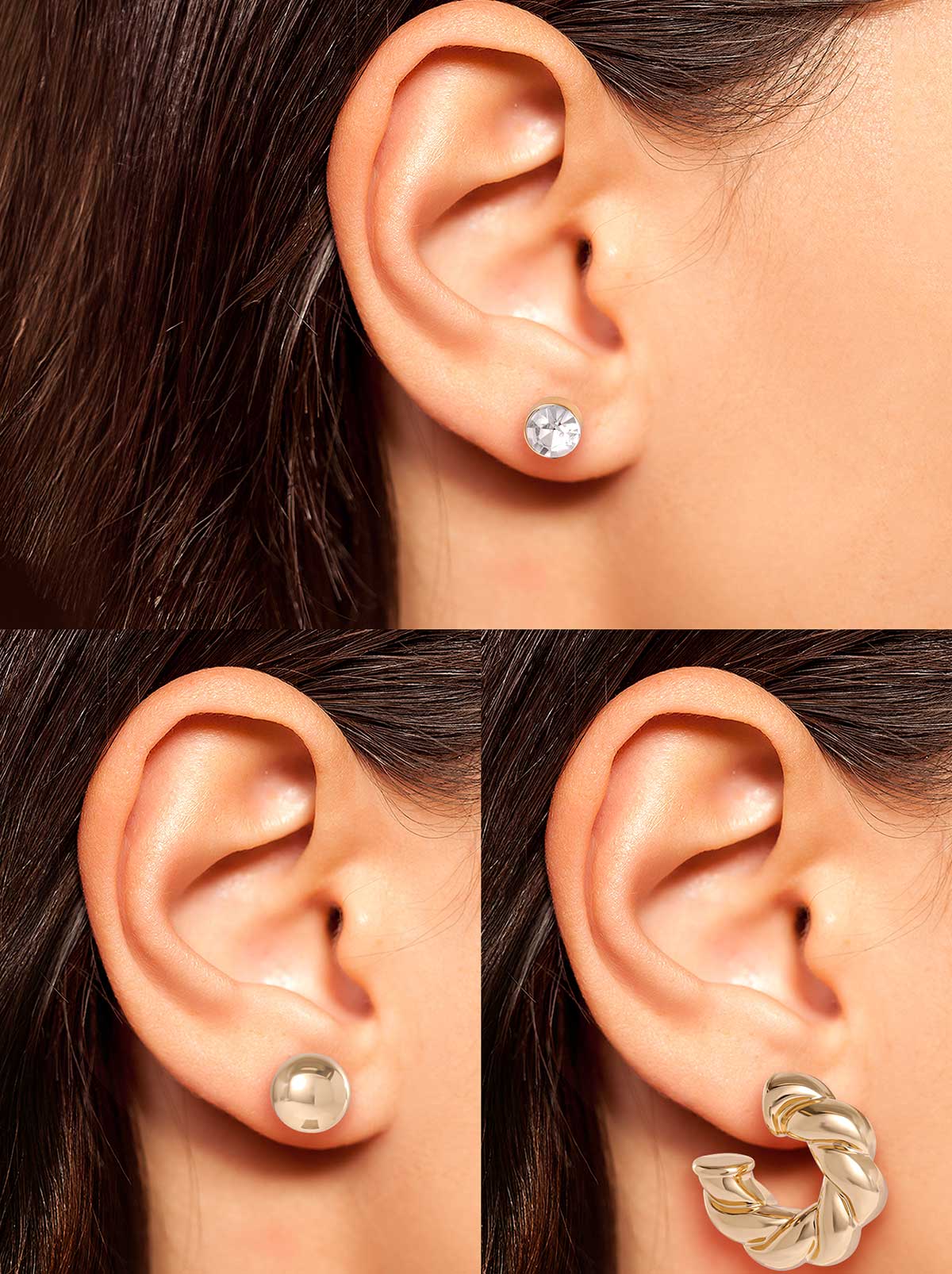 3919-classic-gold-earring-set-5.jpg Classic Gold Earring Set