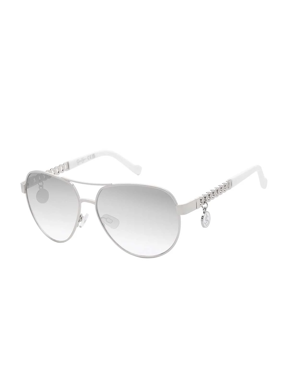 3926-chain-aviator-detail-sunglasses-in-silver-1.webp Chain Aviator Detail Sunglasses in Silver