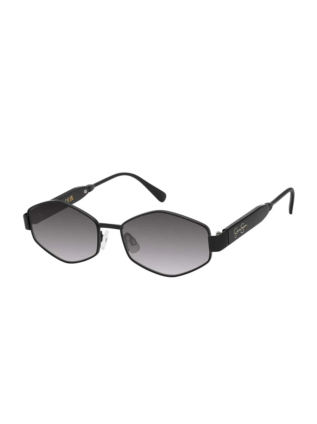Hex Frame Sunglasses in Black