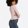 JS Jessica Simpson Taira Top in Lavender Frost
