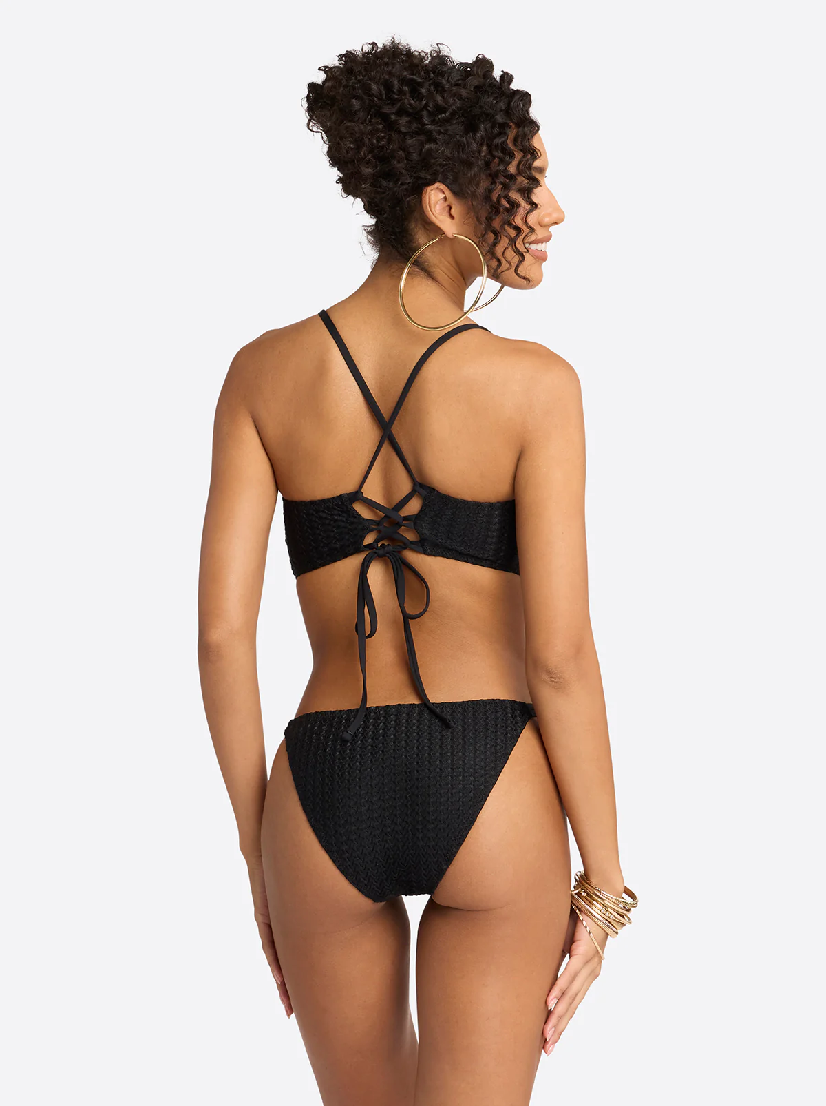 Cropped Cami in Black
