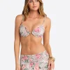 Lettuce Edge String Triangle Top in Animal Control
