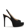Sibilla High Heel in Black Suede