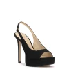 Sibilla High Heel in Black Suede