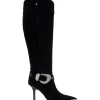 Kenzin Tall Boot in Black Suede