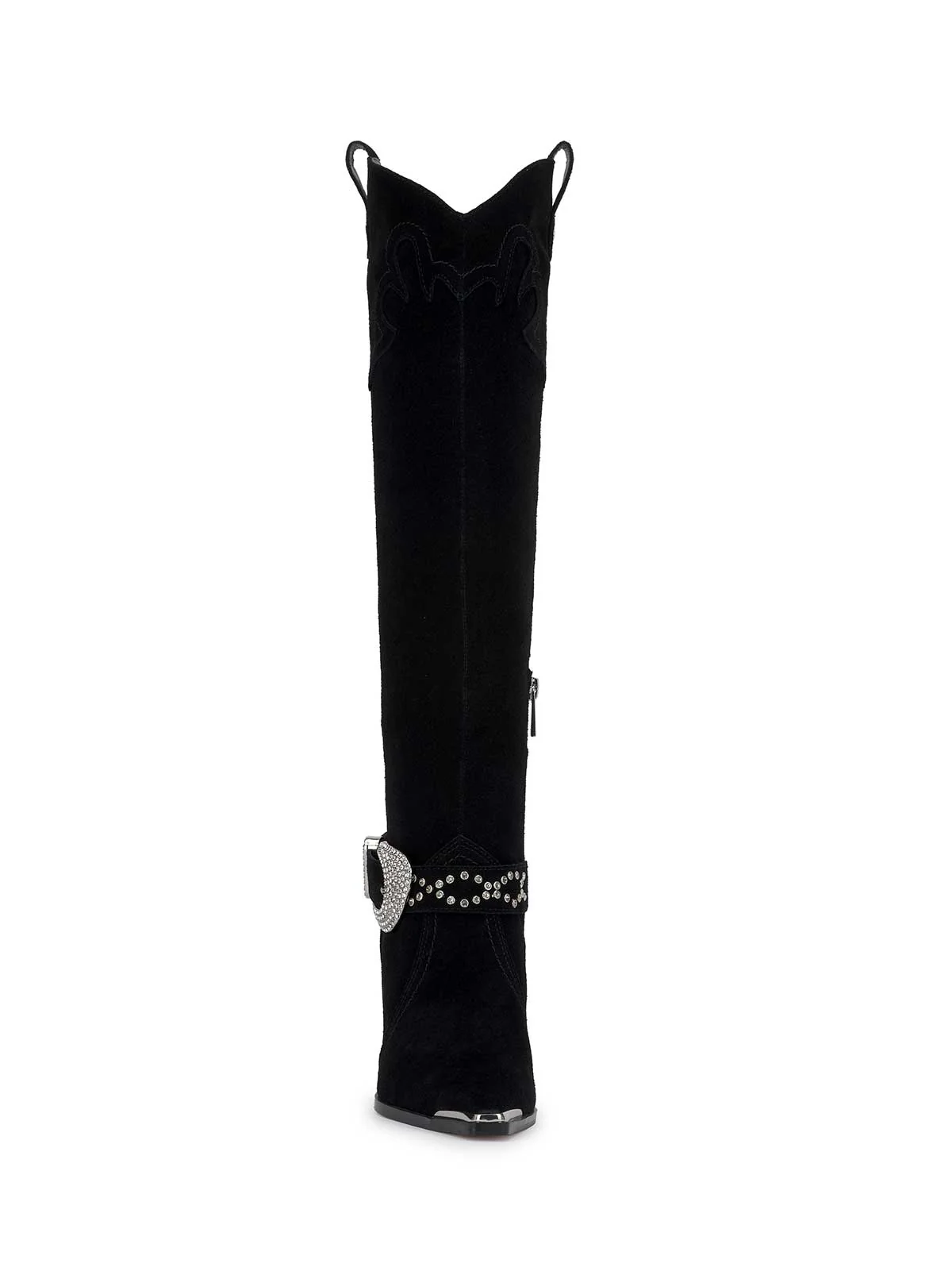 Kenzin Tall Boot in Black Suede