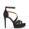 Shyremin Platform Sandal in Black