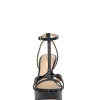 Sippete Platform Sandal in Black