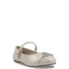 Girls Amy Ivie Flat in Champange