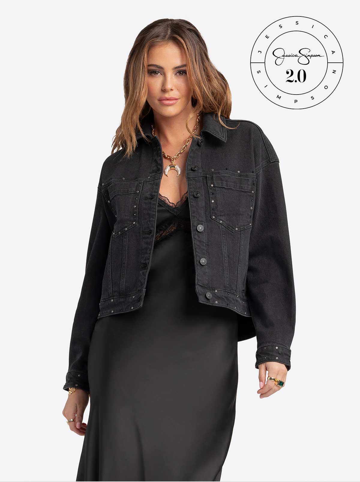 5261-jessica-simpson-2.0-trucker-jacket-in-luminous-1.jpg Jessica Simpson 2.0 Trucker Jacket in Luminous