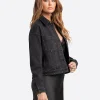 Jessica Simpson 2.0 Trucker Jacket in Luminous