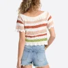 Edlyn Sweater in Gardenia Combo