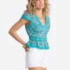 5294-alessia-blouse-in-tile-blue-acrylic-ditsy-3.webp Alessia Blouse in Tile Blue Acrylic Ditsy