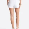 Hug Me High Rise Short in White